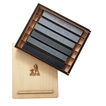 Набор заточной N4 для заточки ножей (6 камней) Петроградъ М00014098