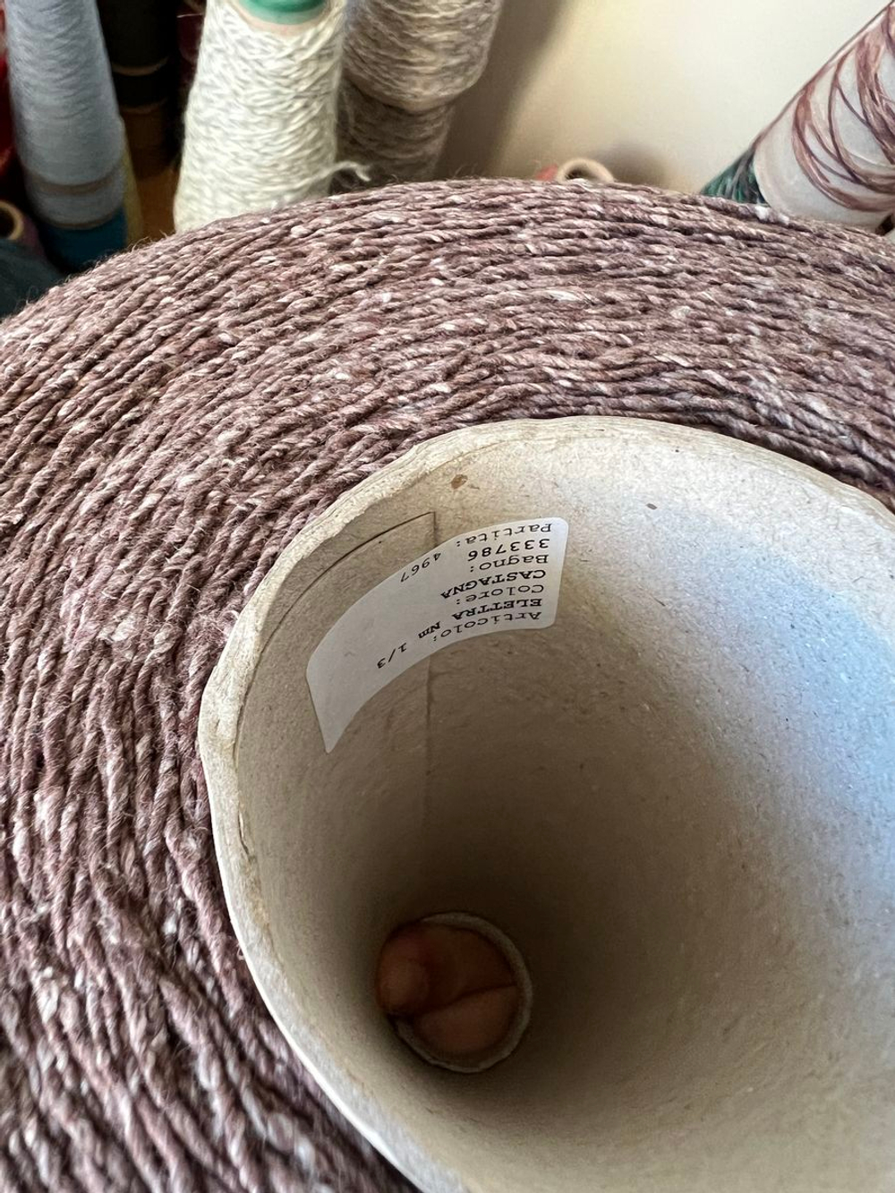 Трикотажная твид ELETTRA пряжа для вязания как DONEGAL