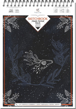 Блокнот-скетчбук SKETCHBOOK BLACK А4 20 листов на металлическом гребне