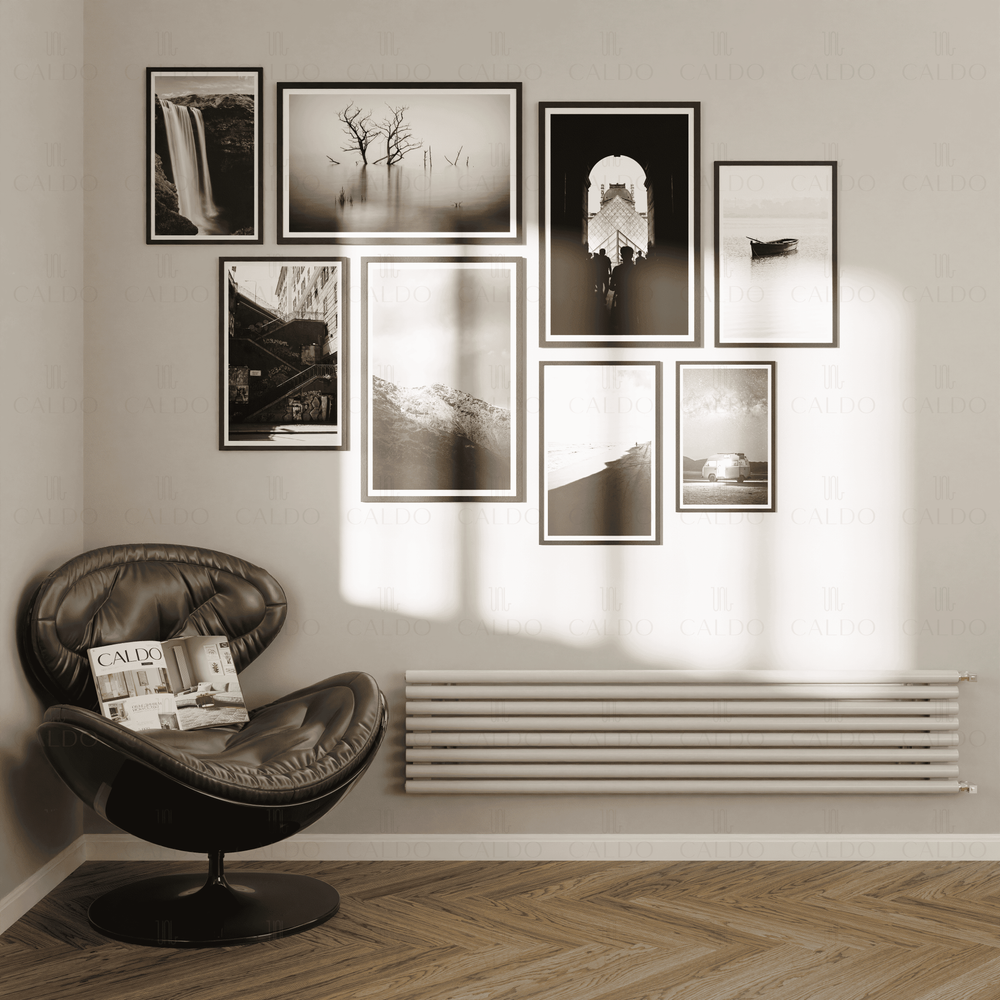 Горизонтальные дизайн-радиаторы Ronda 1500мм с нижним подключением