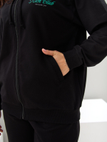 Костюм с брюками КБф-055О/черный-п