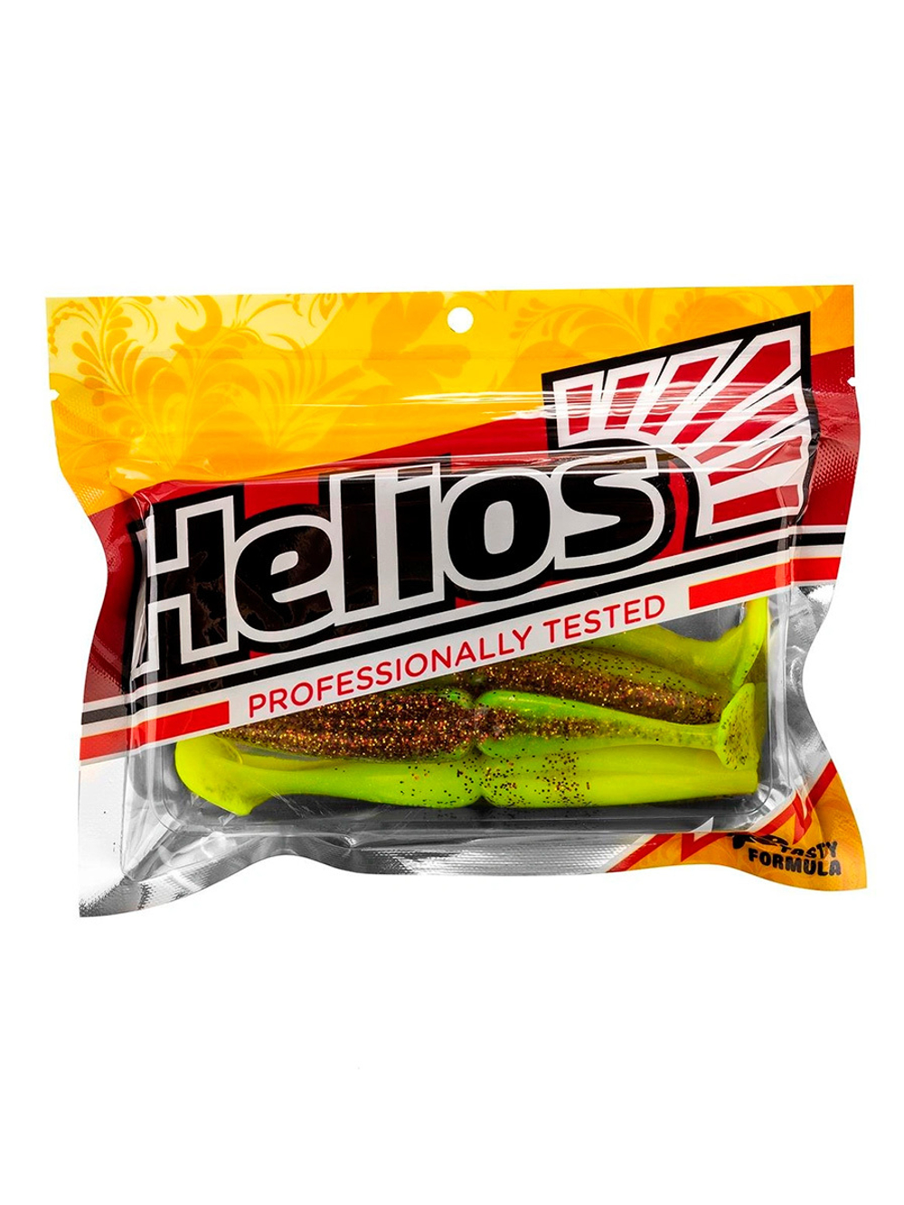 Виброхвост несъедобный Helios Guru 5,0"/12,7 см White RT 15шт. (HS-31/1-003-N-15)