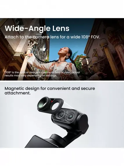 Экшн-камера Insta360 Luna Ultra Creator Bundle Белая (White)