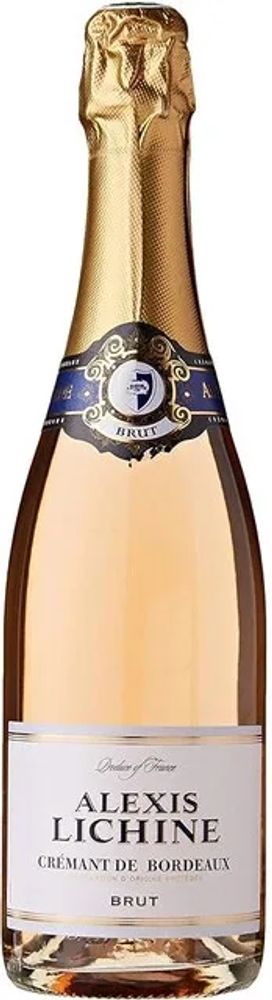 Алексис Лишин Креман де Бордо Розе брют роз 0,75 11,5% (Ле Гран Ше де Франс) Франция