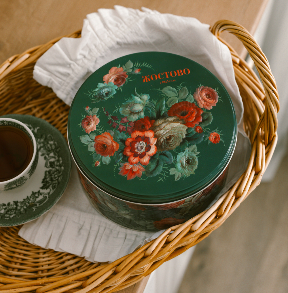 Баночка жестяная для хранения