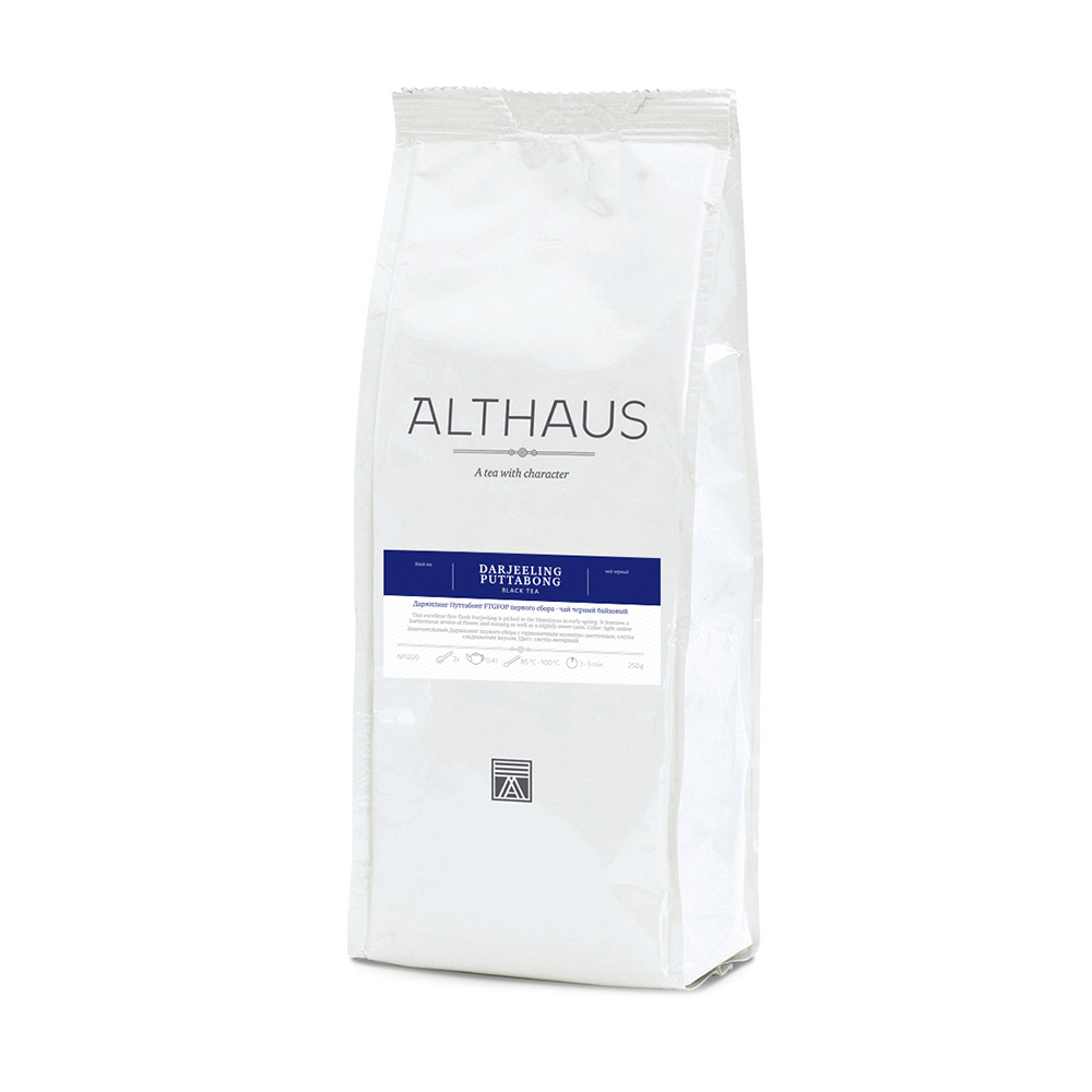Althaus Darjeeling Puttabong FTGFOP черный листовой чай, 250 г