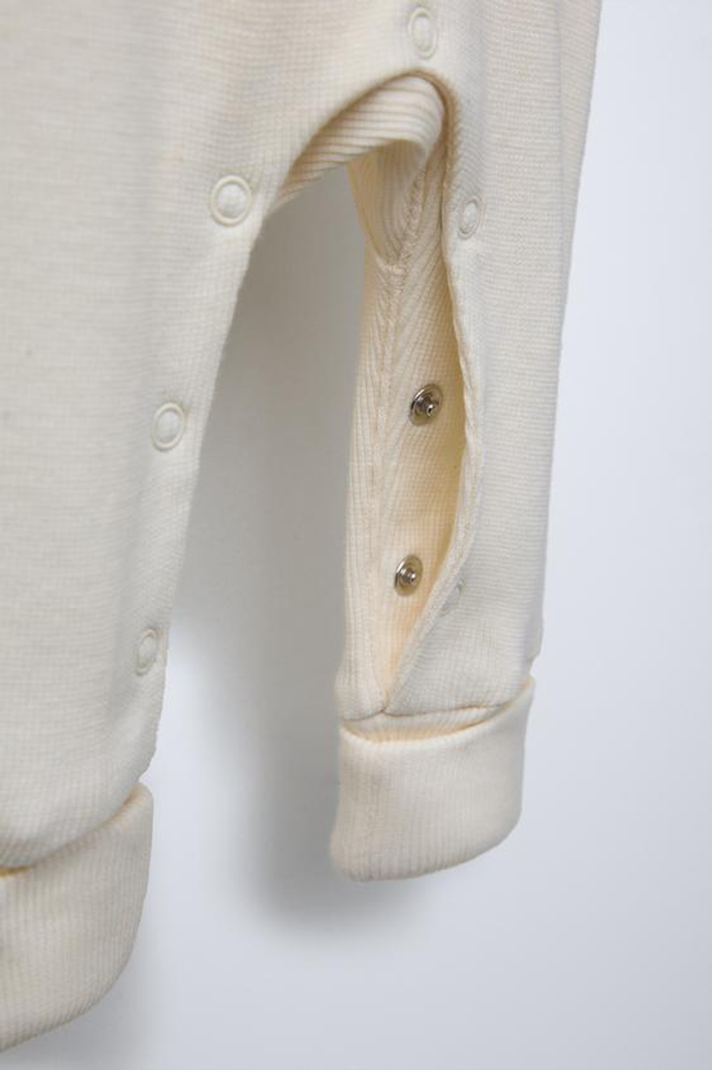 ZARA КОМБИНЕЗОН ИЗ МЕРИНОСОВОЙ ШЕРСТИ, ЭКРЮ