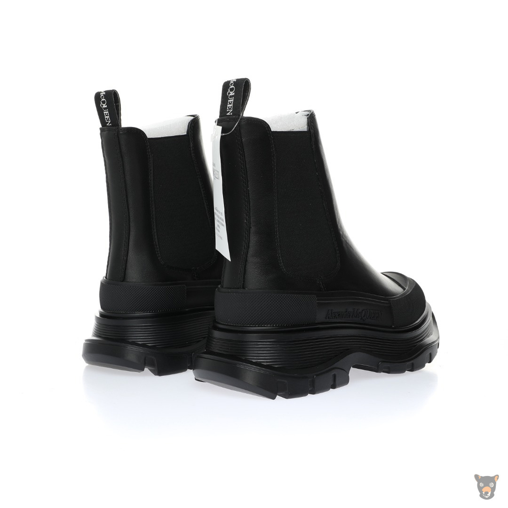 Ботинки Alexander McQueen "Chunky Tread Slick Mid Boots"