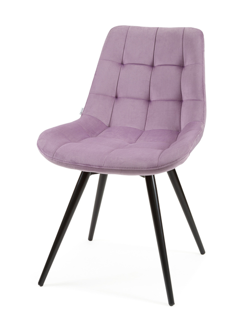 Стул MyFar Феникс поворотный сиреневый велюр MF1040-1
