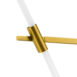 742623 Бра STRUTTURA 4х6W (led) G9 ЗОЛОТО МАТОВЫЙ