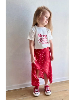 Костюм футболка с юбкой