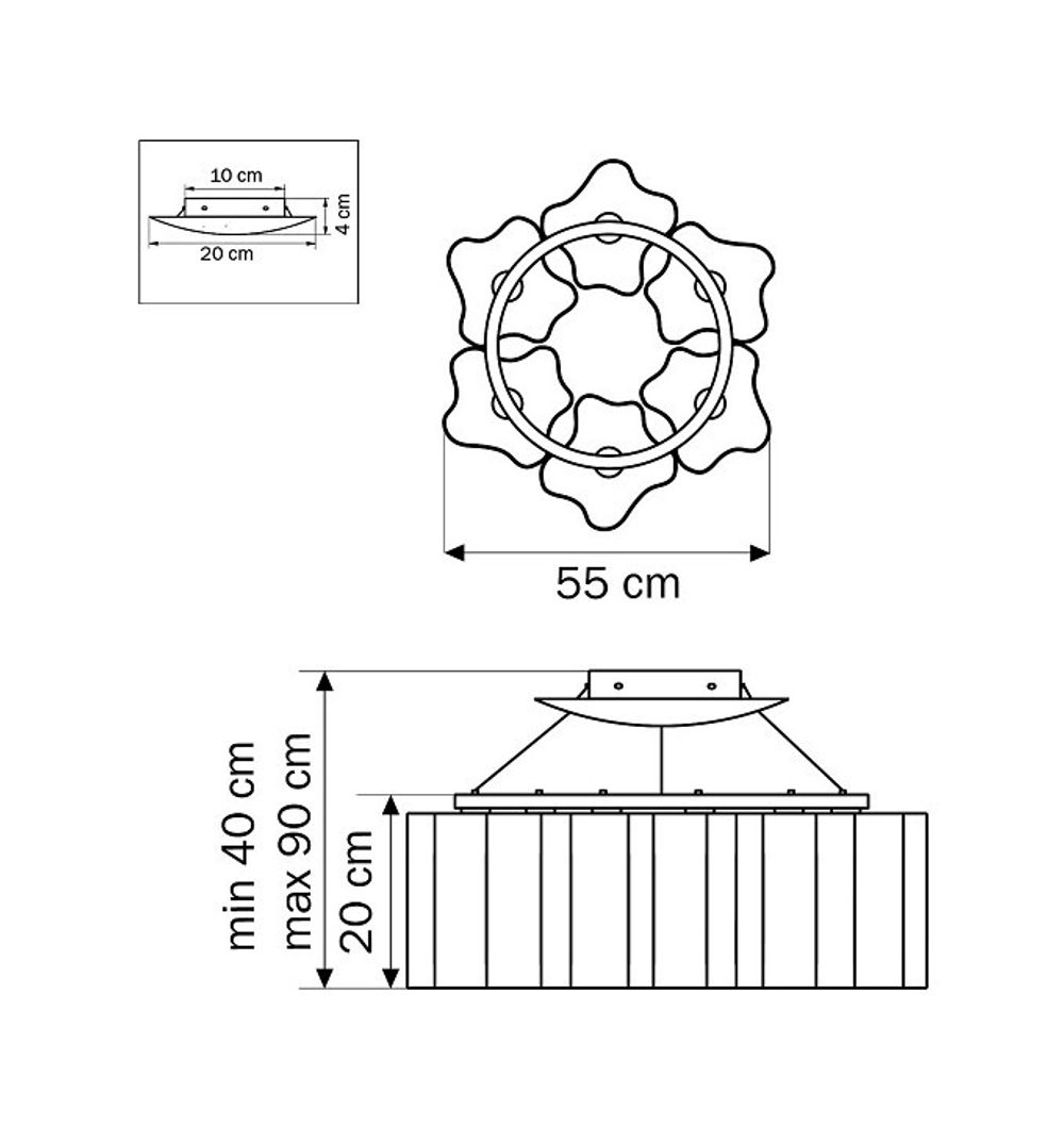 Подвесная люстра Lightstar 802160