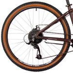 Велосипед 26" FOXX  MERIDIAN р.14" алюминий, коричневый