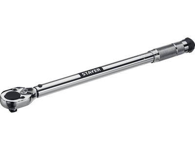 STAYER 1/2″, 28 - 210 Н·м, динамометрический ключ, Professional (64064-210)