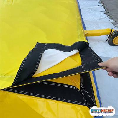 Надувная подушка для трюков «Уверенный прыжок», 13×7×1,2 м