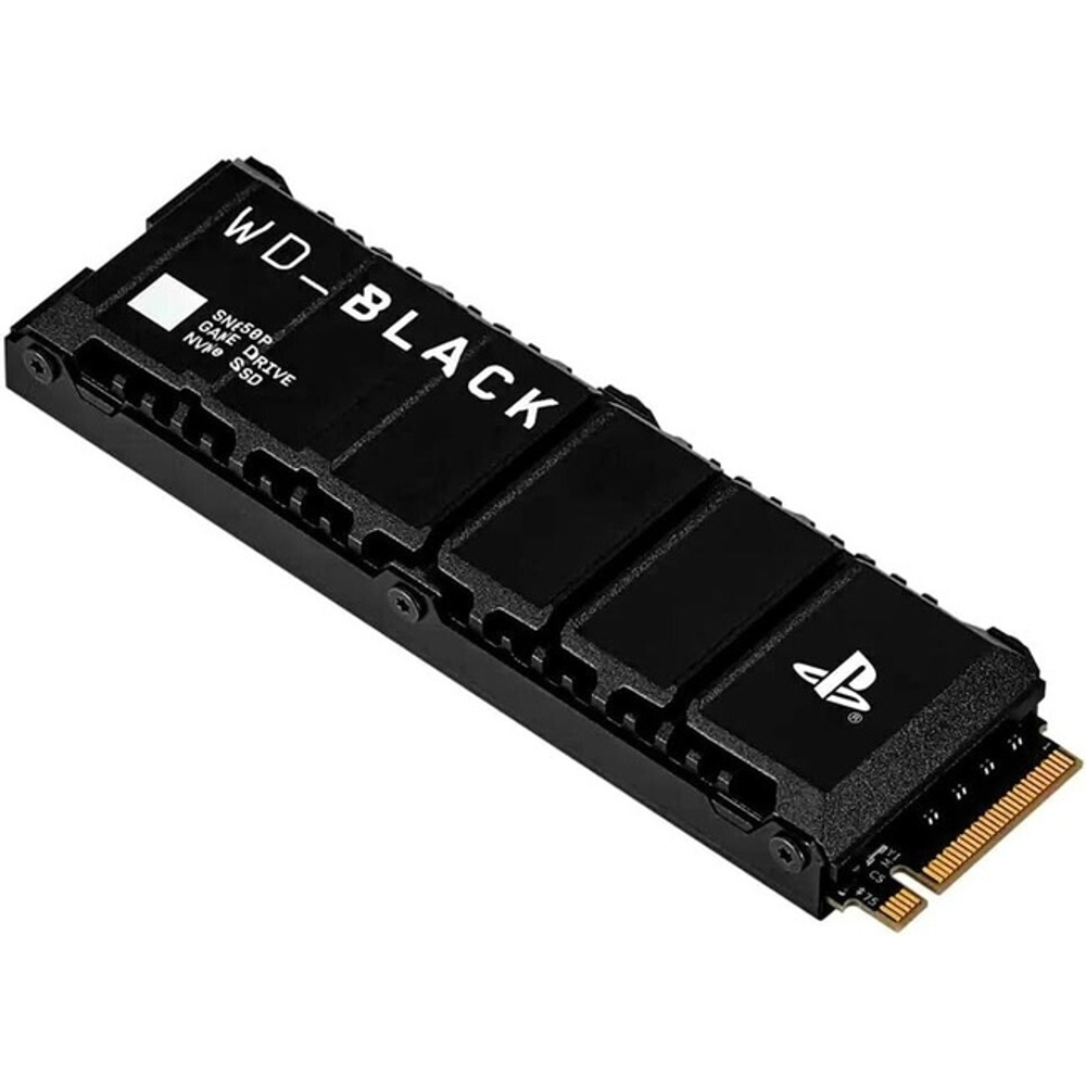 Жесткий диск SSD M.2 1Tb Western Digital WD Black SN850P для PS5, 7300/6300MBs, 2280, PCI-E4.0x4 (WDBBYV0010BNC-WRWM)