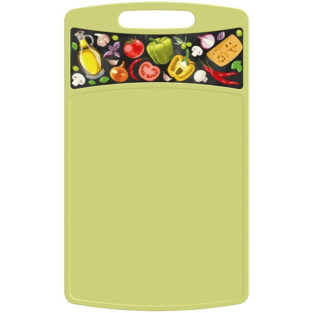 Доска разделочная пластиковая 33,5*22см «Bergamo» салатовый