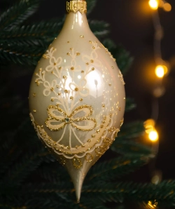 Набор стеклянных шаров Золото Королевы, 13 предметов, золото, Витус (878/6/1)