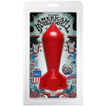 Анальный плаг-ракета American Bombshell (Цвет: красный)