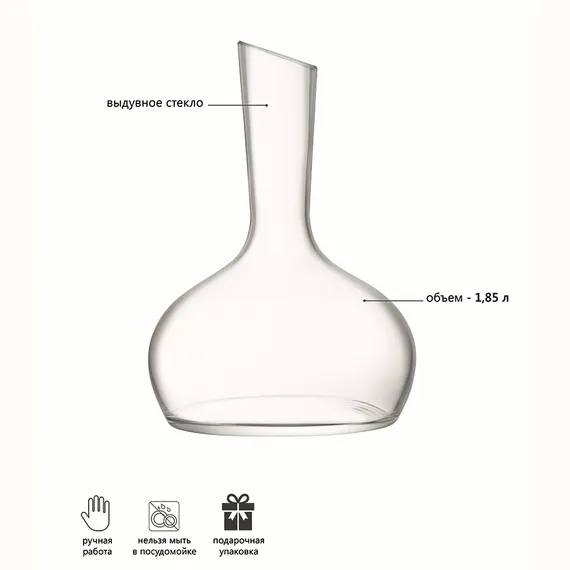 Декантер Wine 1,85 л