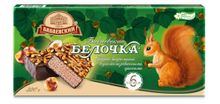 Торт вафельный &quot;Бабаевская Белочка&quot; 250г. Бабаевский - купить не дорого в Москве