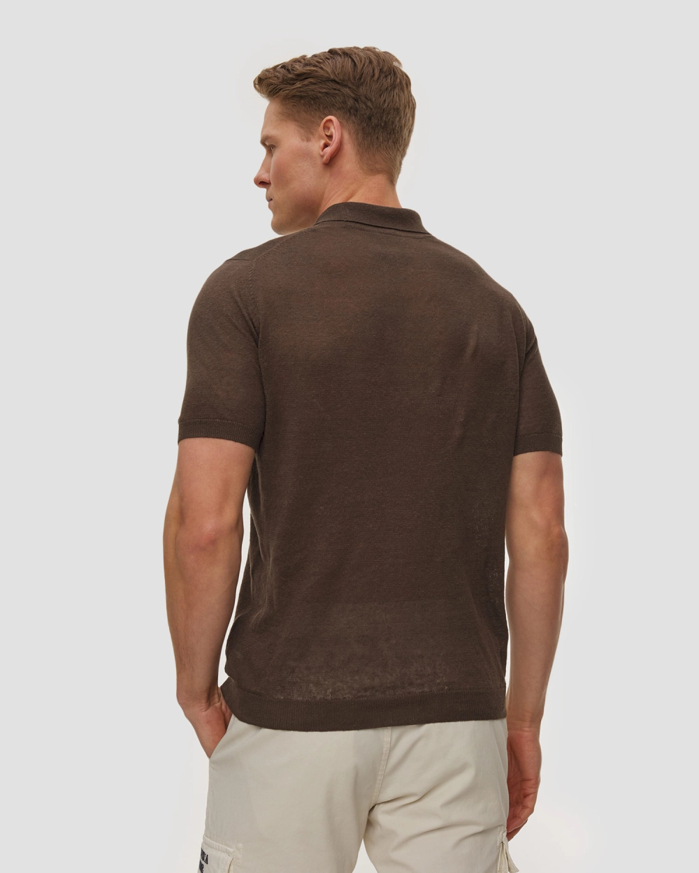 Поло изо льна