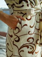 Снежок - халат вензель Iv-capriz (Акция)