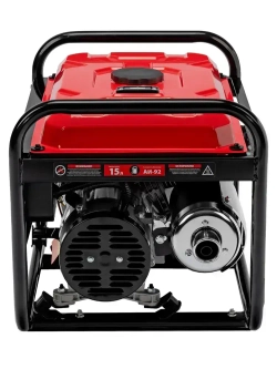 Генератор бензиновый MTX RS-4000E, 3.3 кВт мощность и 208 см3 объем двигателя, 15 л объем топливного бака, электростартер и блок AVR, 2 розетки и датчик уровня масла, 946125