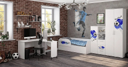 Шкаф для одежды Трио ШК-09 Король спорта