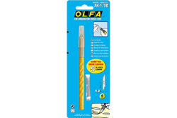 Нож OLFA с перовым лезвием 6 мм OL-AK-1/5B