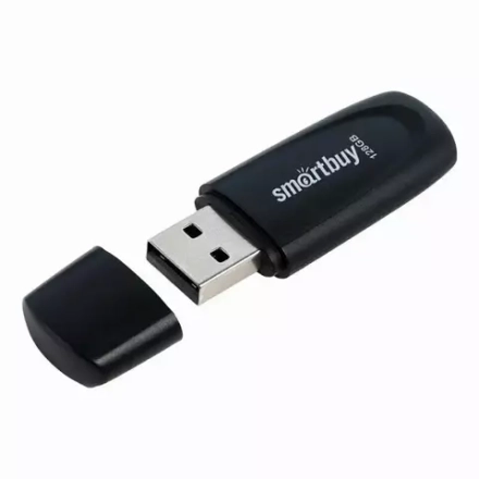 Флешка 128GB Smartbuy Scout Black 2.0