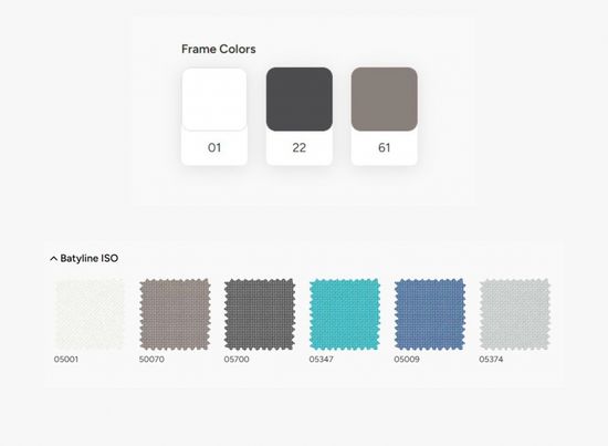 Шезлонг-лежак металлический Wave Pad антрацит