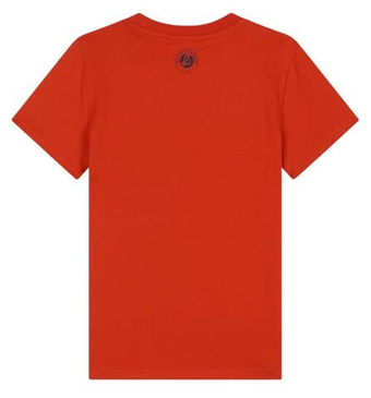 Футболка для мальчика теннисная Roland Garros Scott Logo T-Shirt - Оранжевый