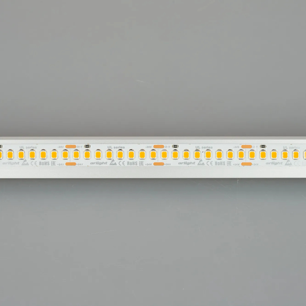 Светодиодная лента UL-A200-10mm 24V Day4000 (20 W/m, IP20, 2835, 5m) (Arlight, высок.эфф.150 лм/Вт) 037219