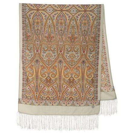 Павловопосадский шарф Романтическое свидание 1388-51