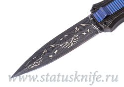 Нож Троян Дамаск OTF Мастерская механика Титовафотография - 2