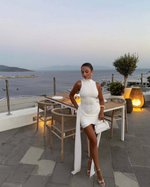 Платье с лоскутками, молочный