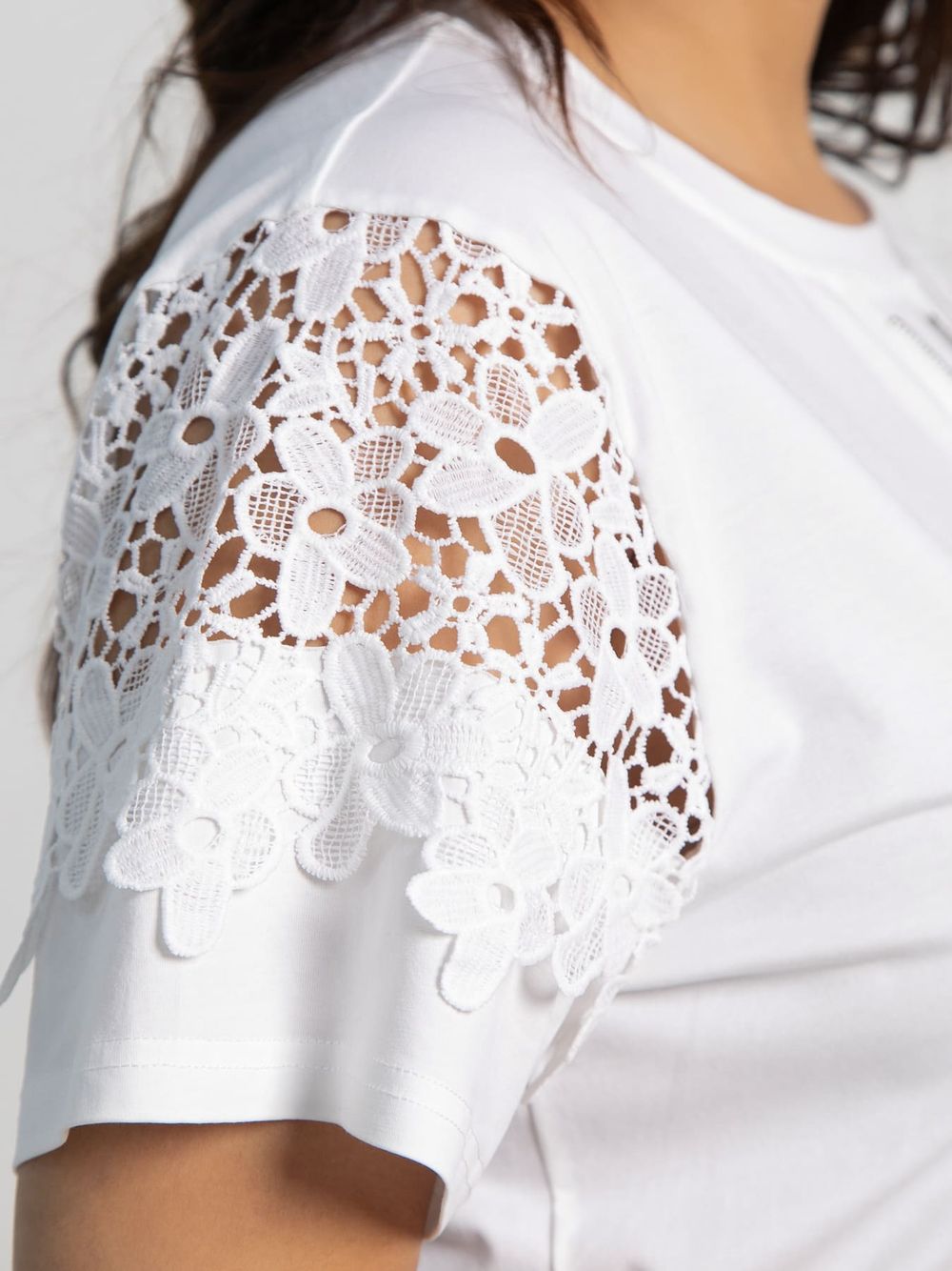 Блуза Флоя (белый) Б15539-4М LT Collection