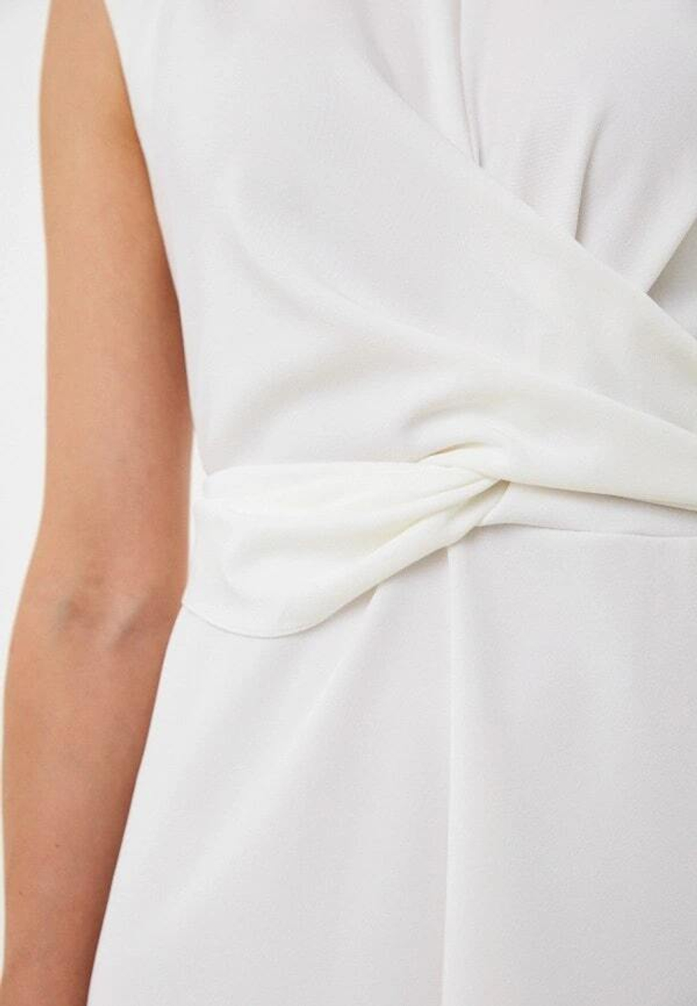 Платье с двойным запахом Butterfly, цвет экрю