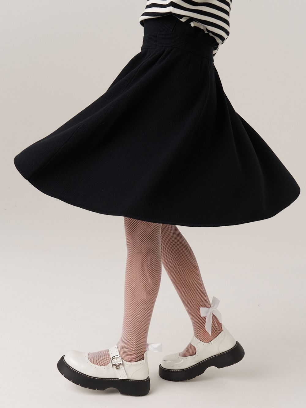 Юбка для девочки в школу AT814 черный