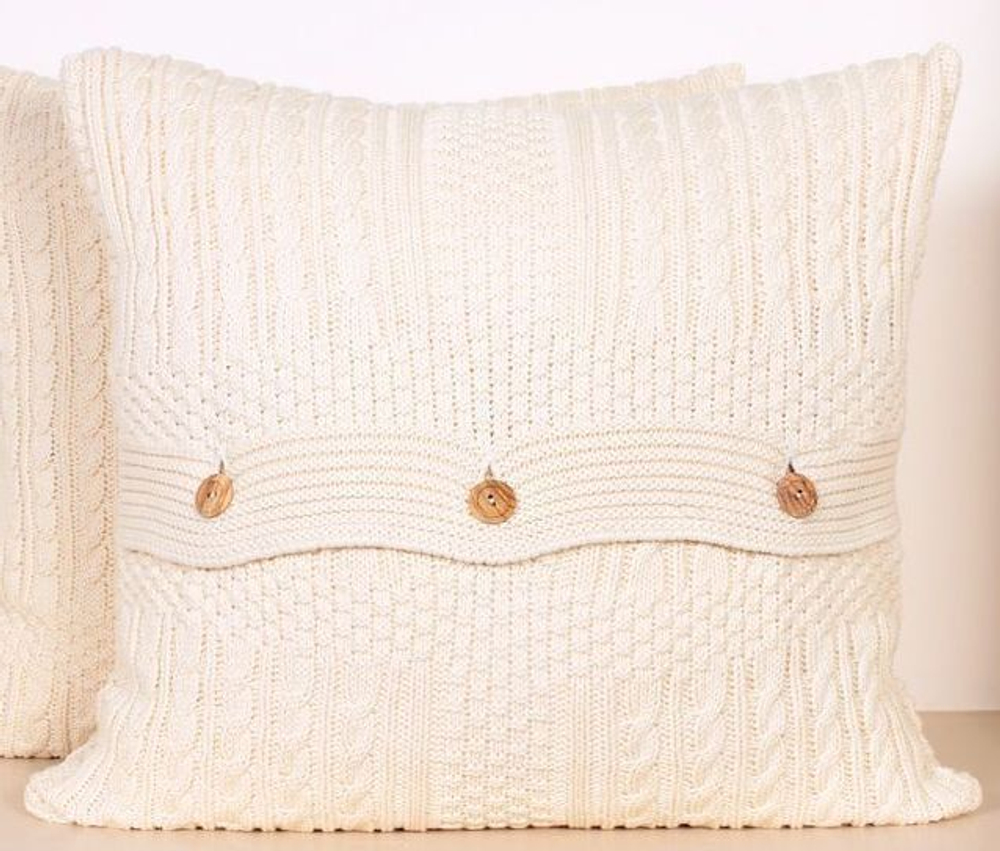 Элитная наволочка декоративная Imperio 36 экрю от Luxberry