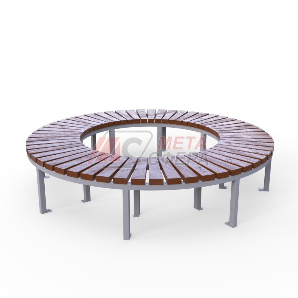 Лавка Блок радиусная