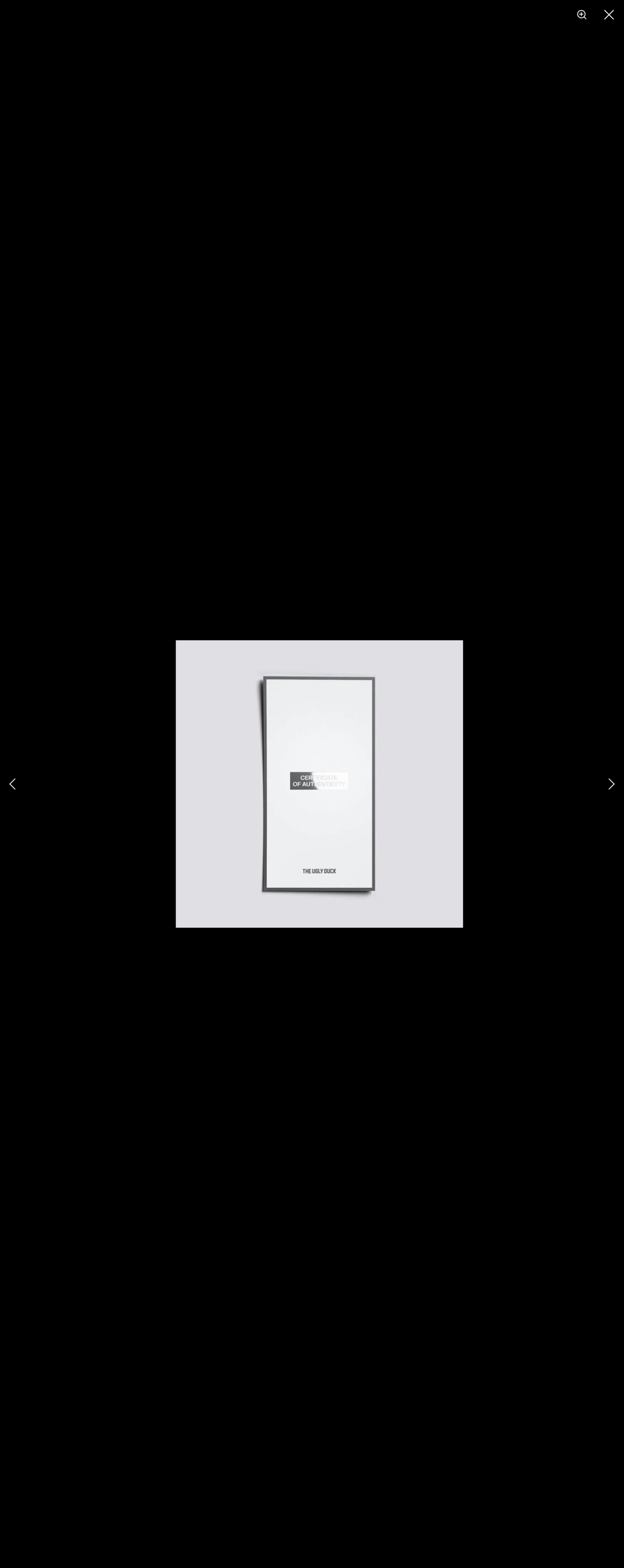 TUD TOY The Ugly Duck x TUD BAD EGG BLACK СТАТУЭТКА ДЕКОРАТИВНАЯ