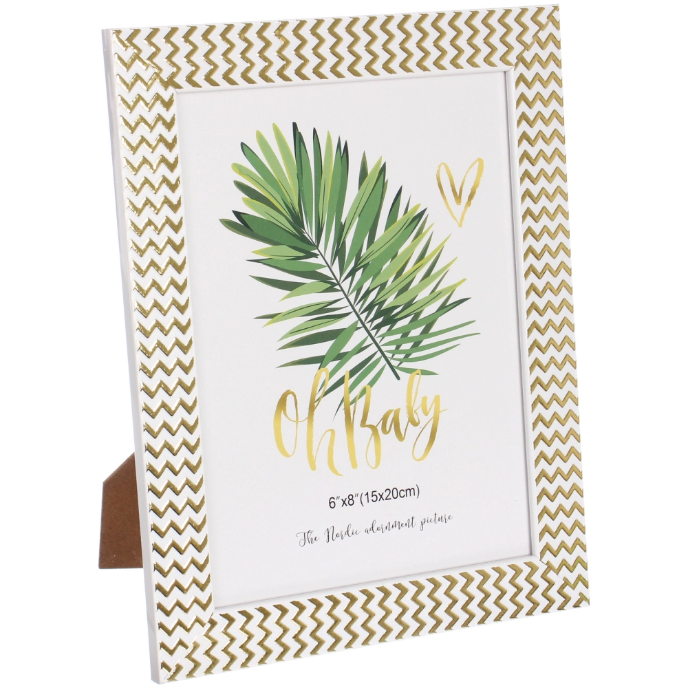 Фоторамка 15*20см «Неаполь» золото, пластик