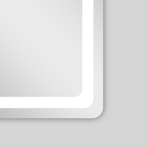 Зеркало Azario 100 см AZ-Z-044WHCS с подсветкой