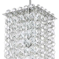 795424 Подвес CRISTALLO 1х40W G9 ХРОМ