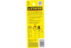 Комплект метчиков Stayer MASTER сталь 9ХС М12х1.5 2 шт 28025-12-1.5-H2