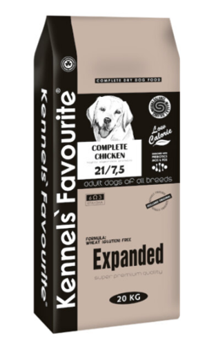 Корм для малоподвижных собак Kennels' Favourite Expanded контроль веса