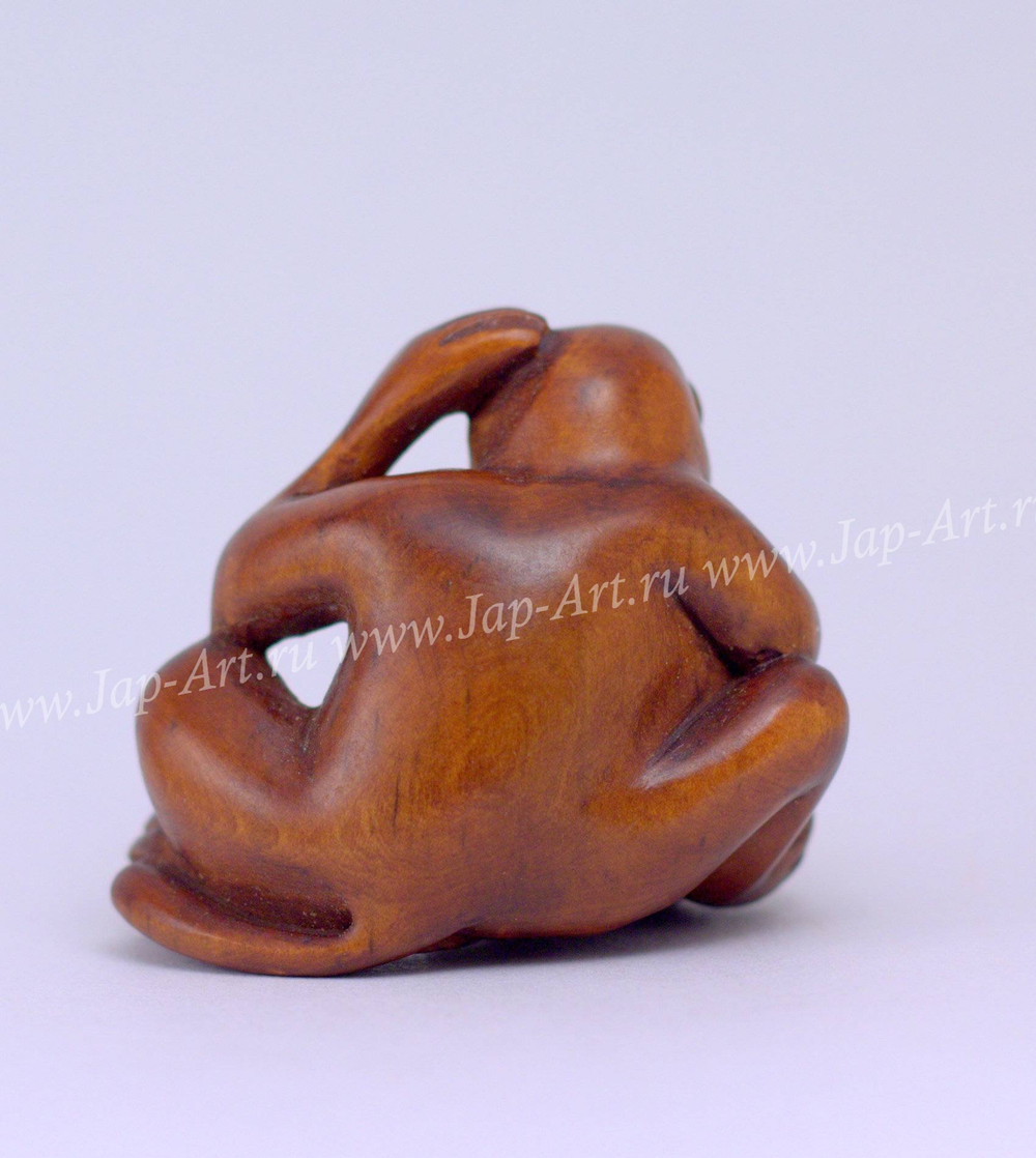 Нэцкэ Обезьяна и плод