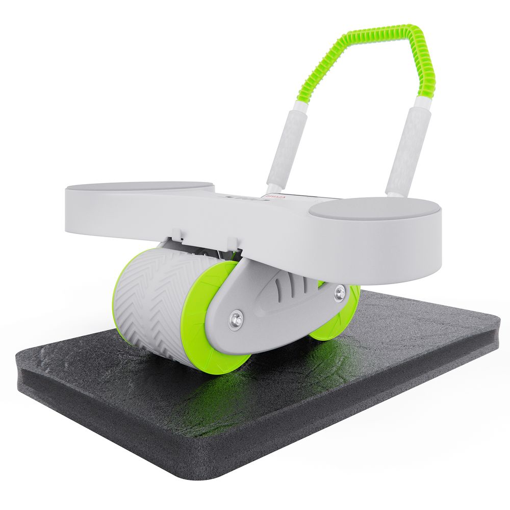 Тренажёр для пресса AB Roller SND-GT зеленый с ковриком 45 х 30 x 3.5 cм